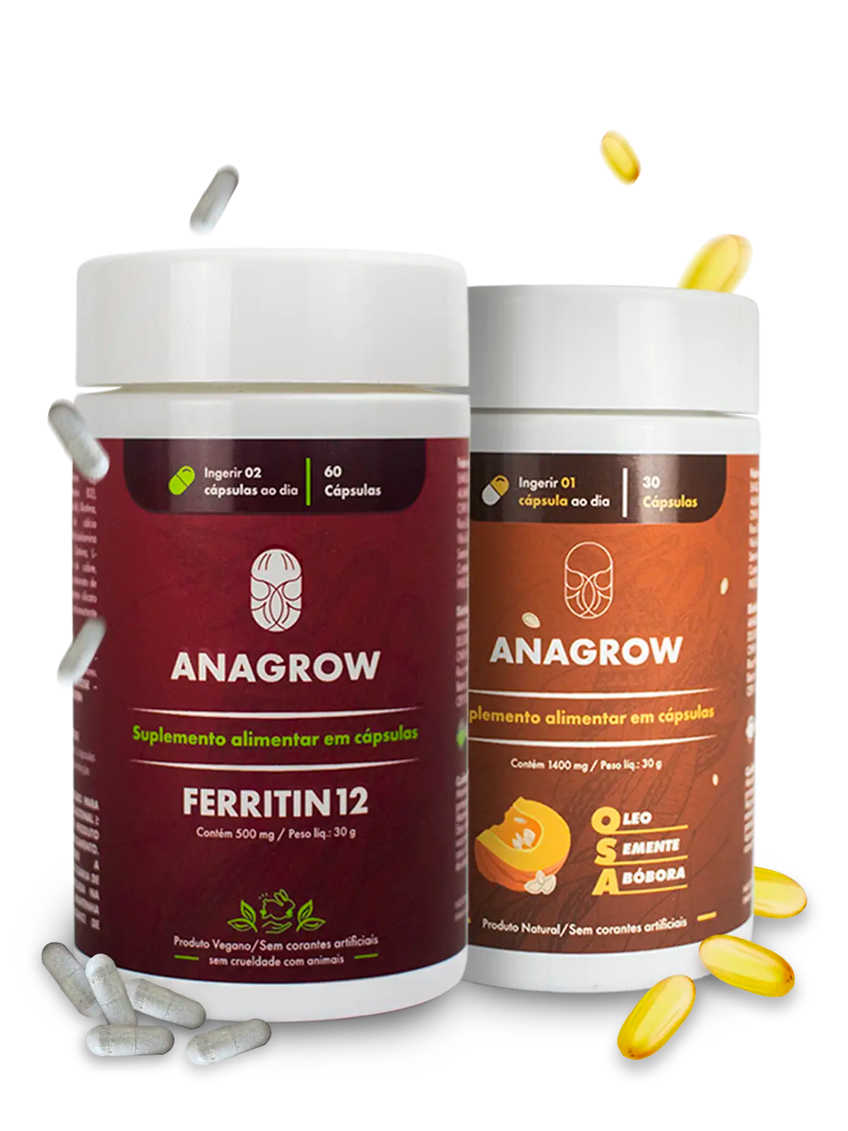 Kit Antiqueda e Fortalecimento Capilar | FERRITIN12 + OSA