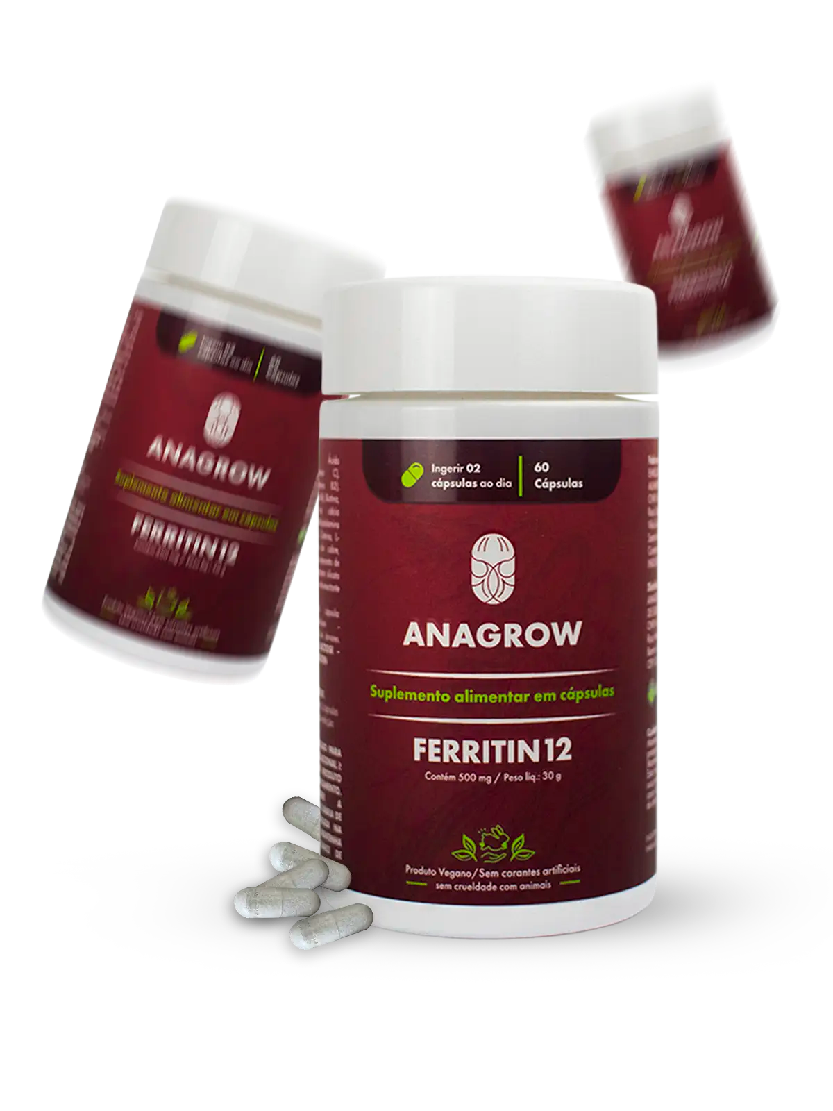 Kit Antiqueda e Crescimento Acelerado | FOLLISTIN + FERRITIN12