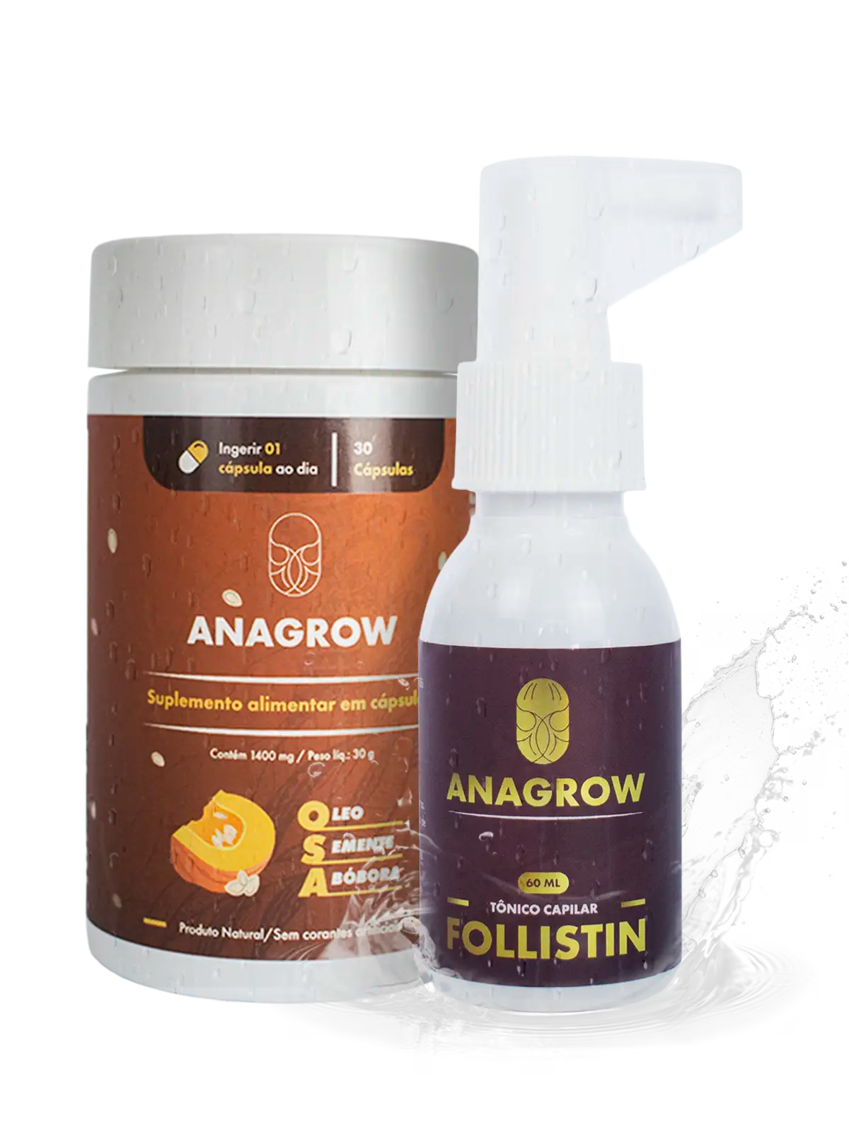 Kit Fortalecimento Capilar e Crescimento Acelerado | FOLLISTIN + OSA