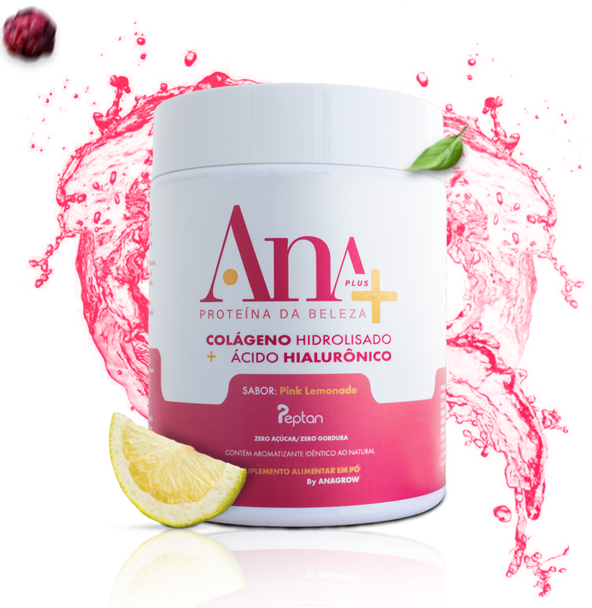 Colágeno Hidrolisado Proteína da Beleza Ana Plus 300g