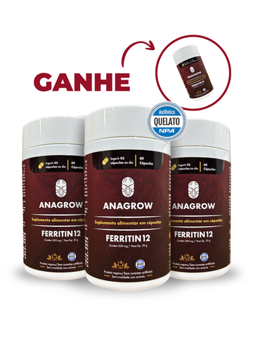 Super Pack - 4 Ferritin12 + E-book - Compre 3 e Leve 4