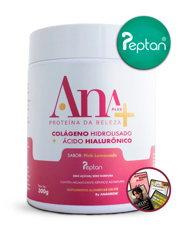 Colágeno Hidrolisado Proteína da Beleza Ana Plus + E-books - 300g