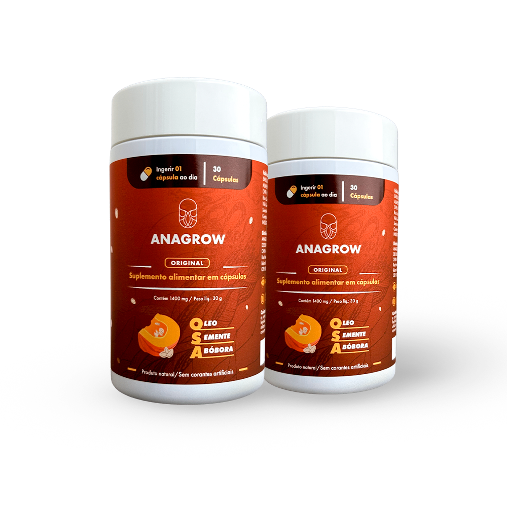 Kit 2 Vitaminas Para Fortalecimento dos Cabelos OSA