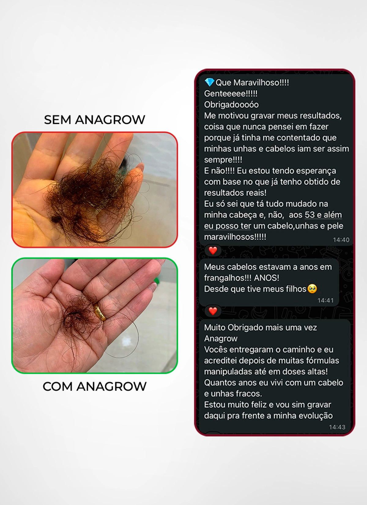 Kit Protocolo Glow Up Combate à Queda e Fortalecedor | 3 Ferritin12 + 3 OSA