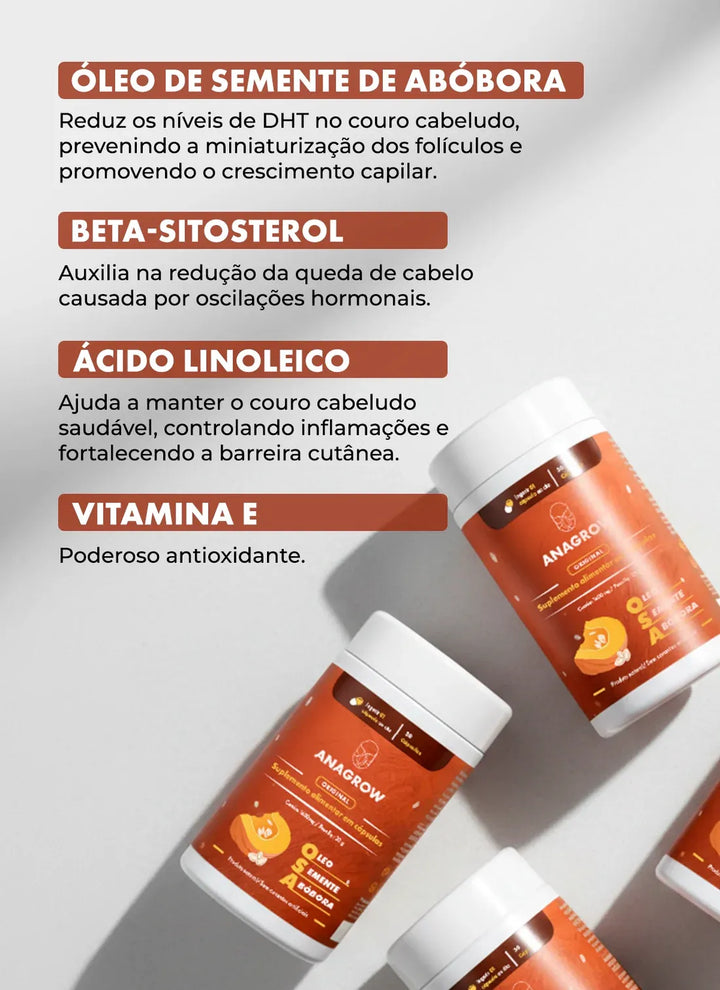 Composição do OSA — Óleo de Semente de Abóbora
