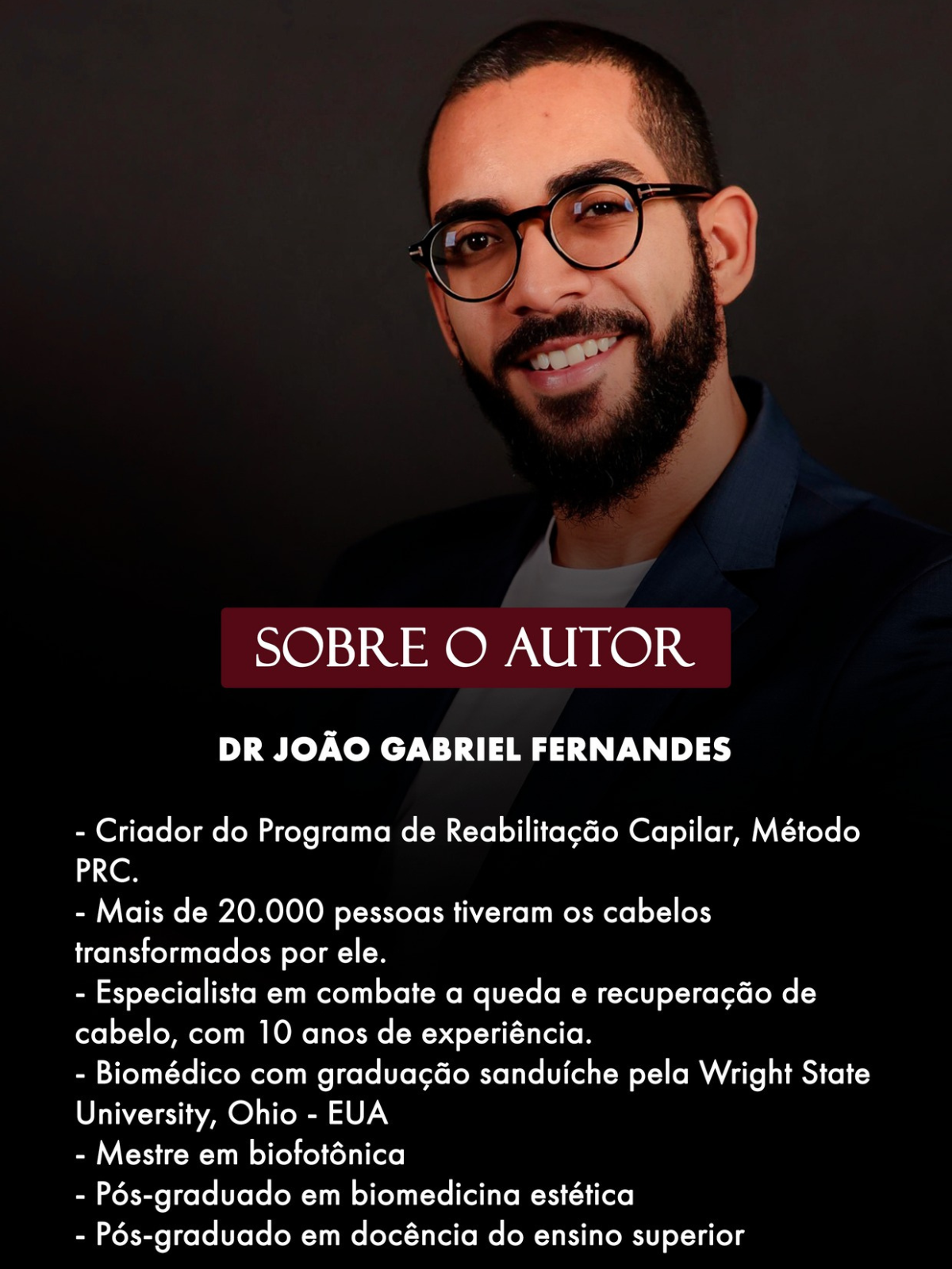 E-book Cronograma Capilar PRC - Dr. João Gabriel