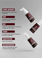 Tônico de Crescimento Capilar 60ml + E-books