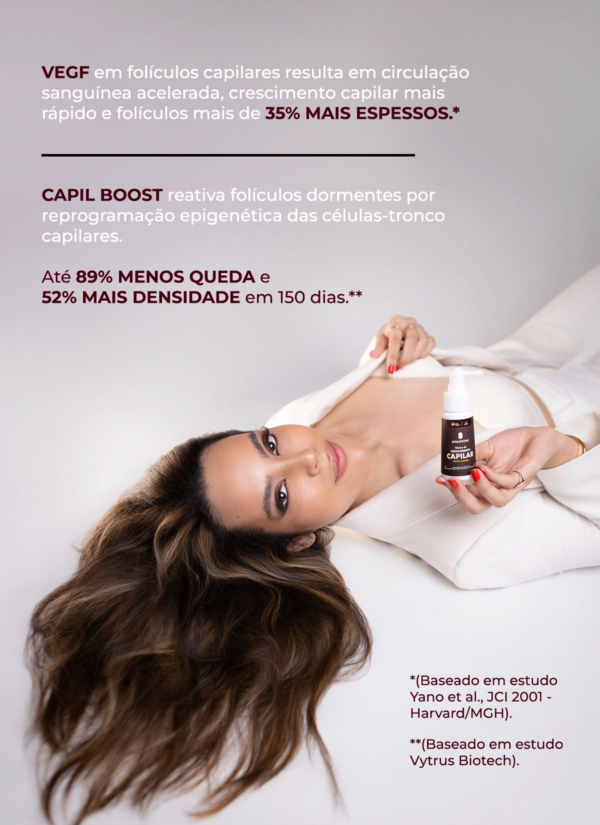 Tônico de Crescimento Capilar 60ml + E-books