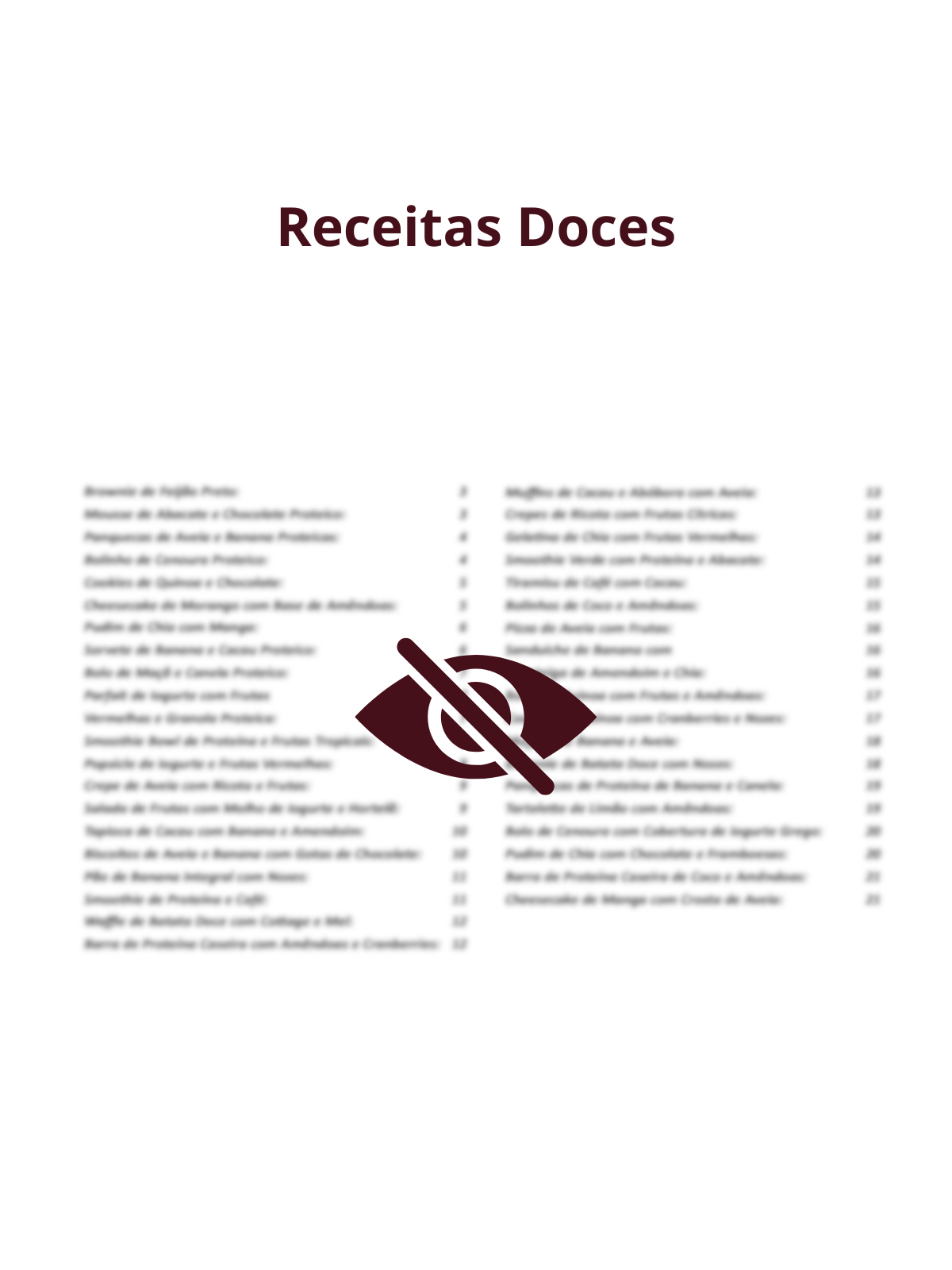 E-book 40 Receitas Doces - Dr. João Gabriel