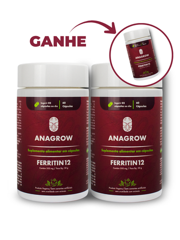 Super Pack - 3 Ferritin12 - Compre 2 e Leve 3