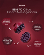 Escova Massageadora Anagrow