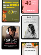 Vitamina Para Fortalecimento dos Cabelos OSA 30 Cápsulas + 5 E-books