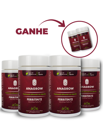 Mega Pack - 6 Ferritin12 - Compre 4 e Leve 6