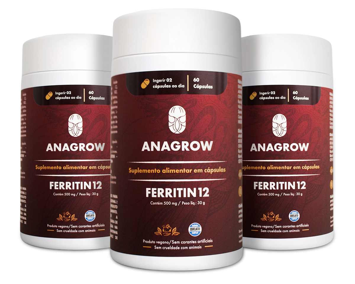 Kit Desafio Glow Up Combate à Queda | 3 FERRITIN12 + OSA DE PRESENTE